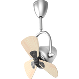 ALASKA DC Corner Ceiling Fan Swing 13"