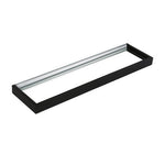 ZAFFIRO VANITY SET 304 SUS MATT BLACK Basin With Cabinet - Single Door