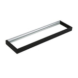 ZAFFIRO VANITY SET 304 SUS MATT BLACK Basin With Cabinet - Single Door